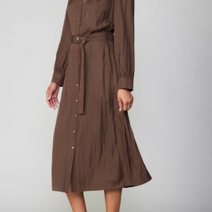 Leah Chocolate Dress