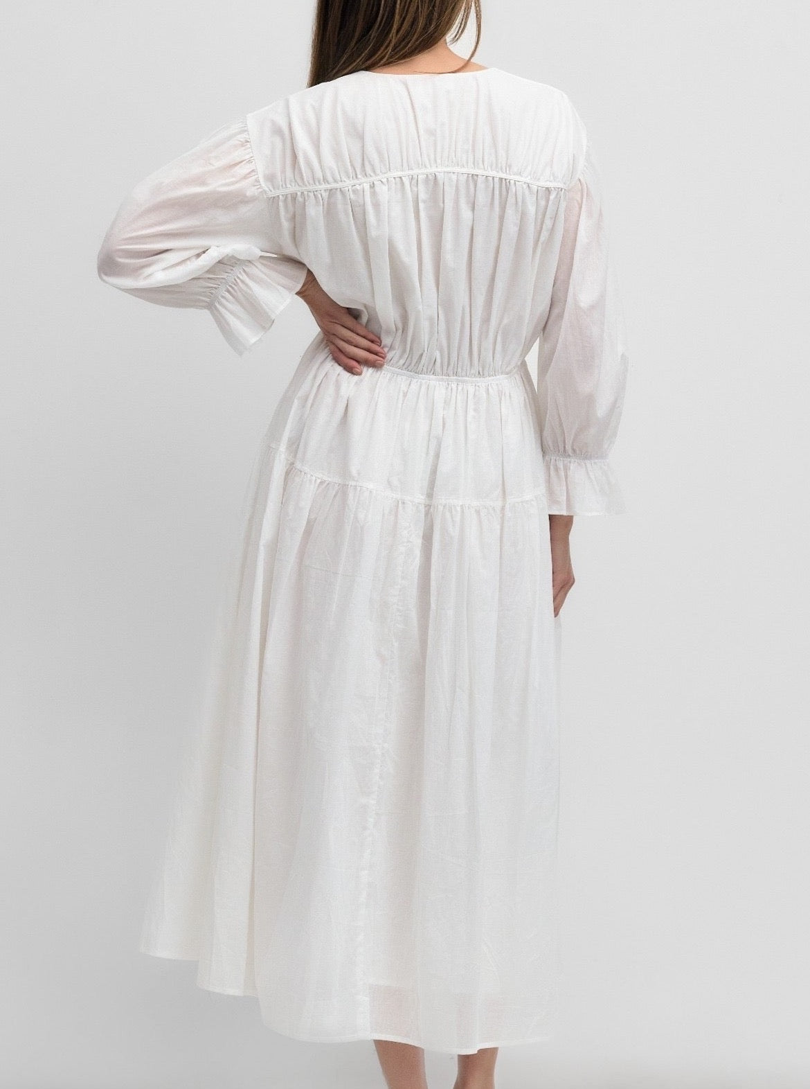 Vivian Dress - White - Image 2