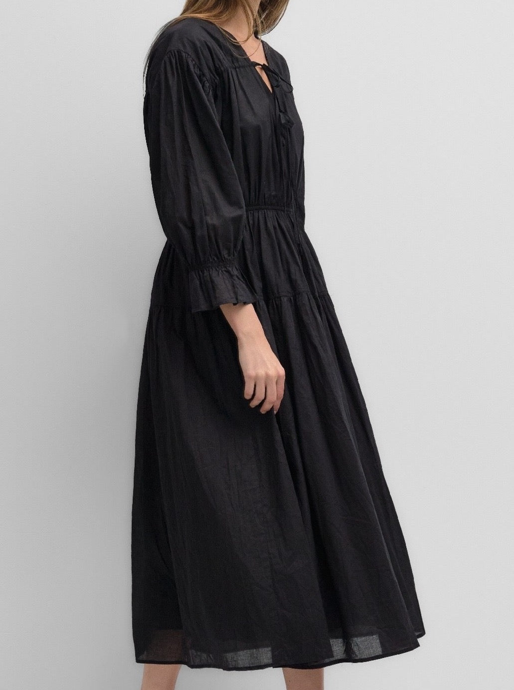 Vivian Dress - Black - Image 3