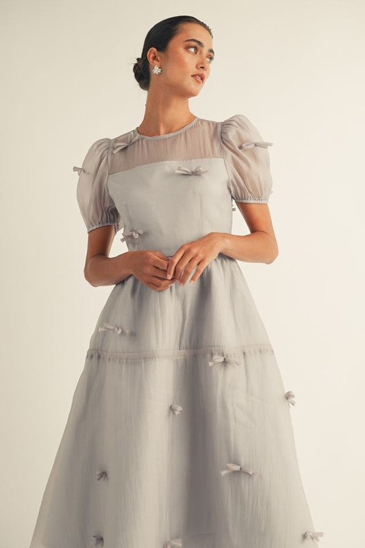 Wharton Organza Bow Dress - Image 4