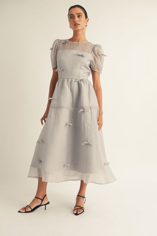 Wharton Organza Bow Dress - Image 3