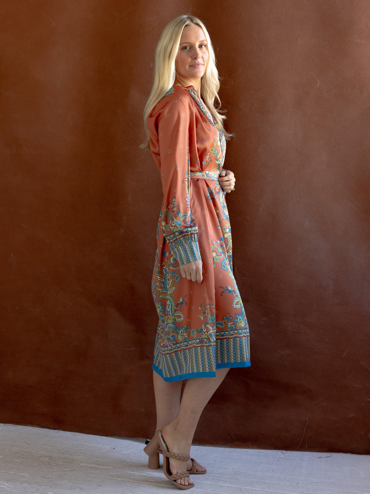 Sara Paisley Dress - Image 2