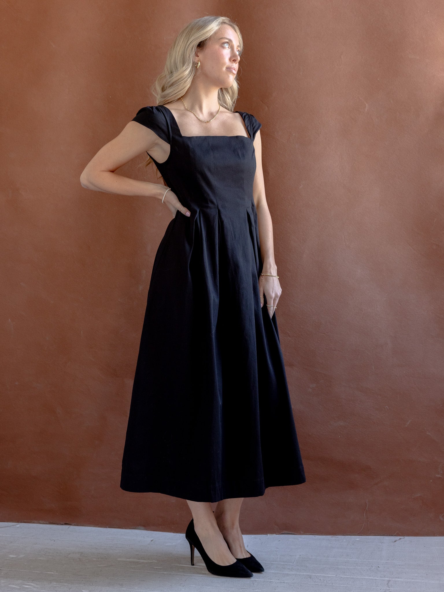 Chloe Dress - Black - Image 2