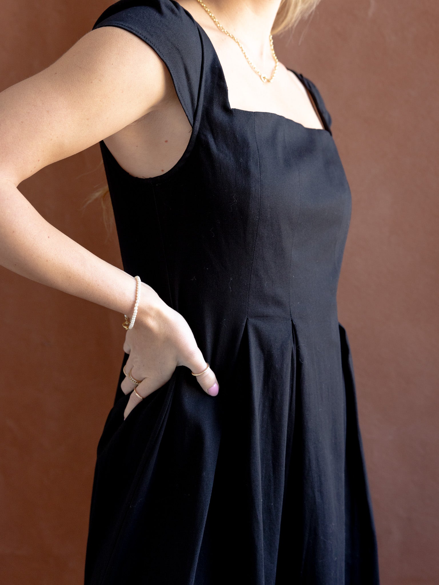 Chloe Dress - Black - Image 4