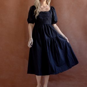 Ada Square Neck Dress