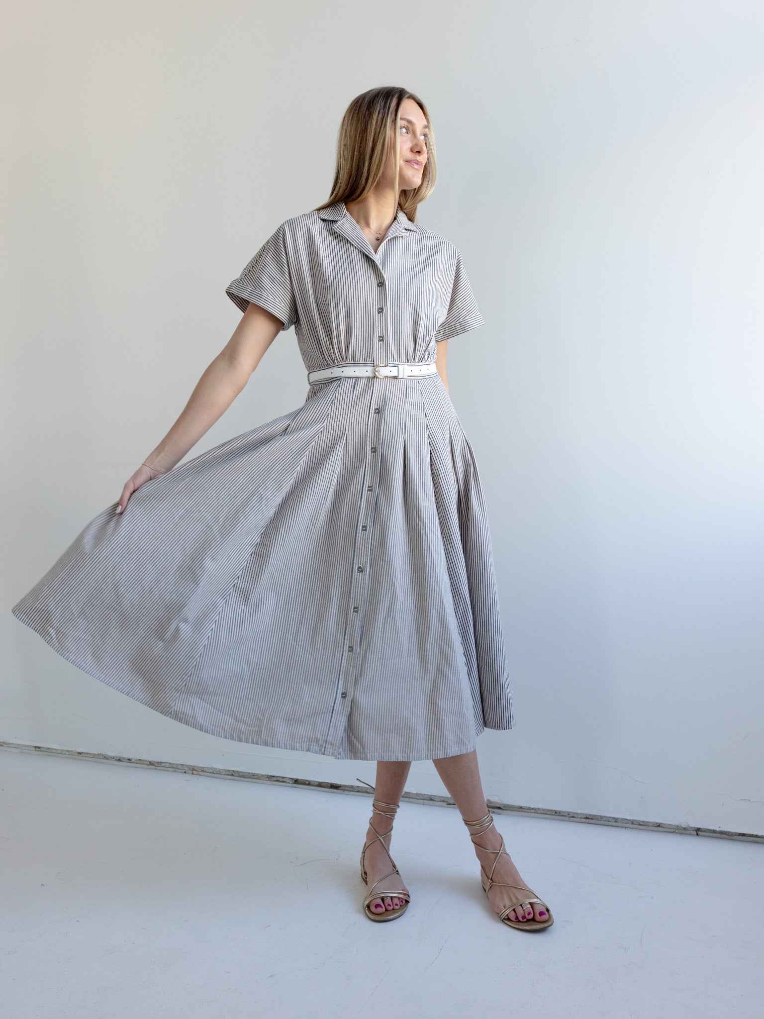 Waverley Stripe Dress - Image 2
