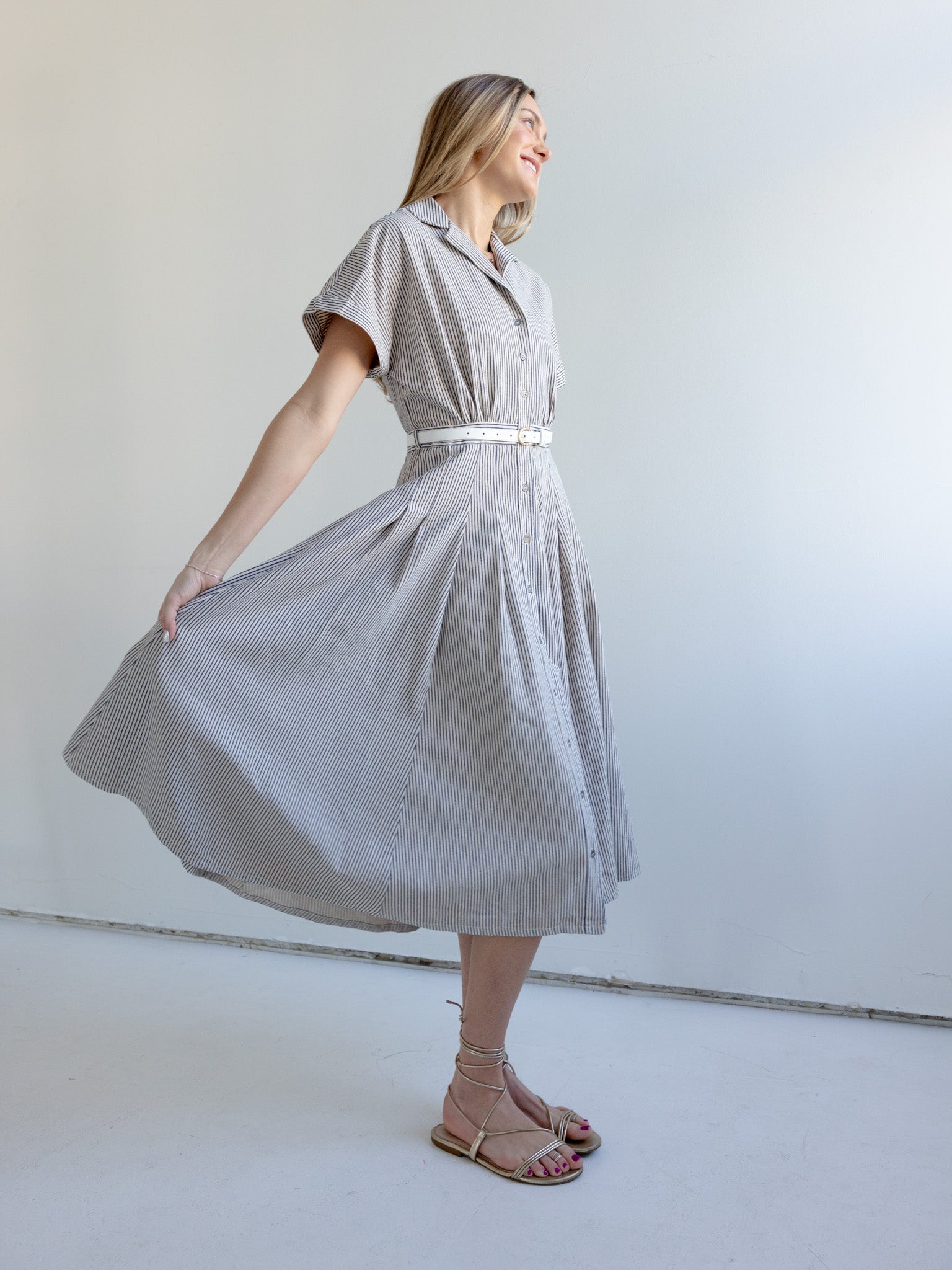 Waverley Stripe Dress - Image 6
