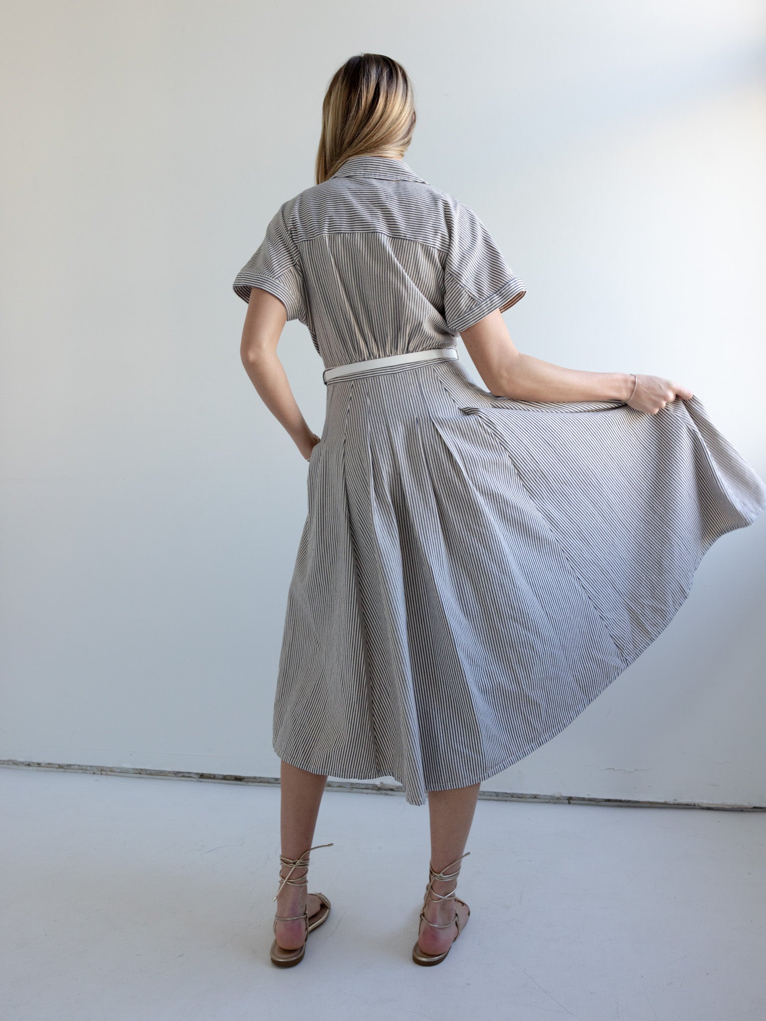 Waverley Stripe Dress - Image 4