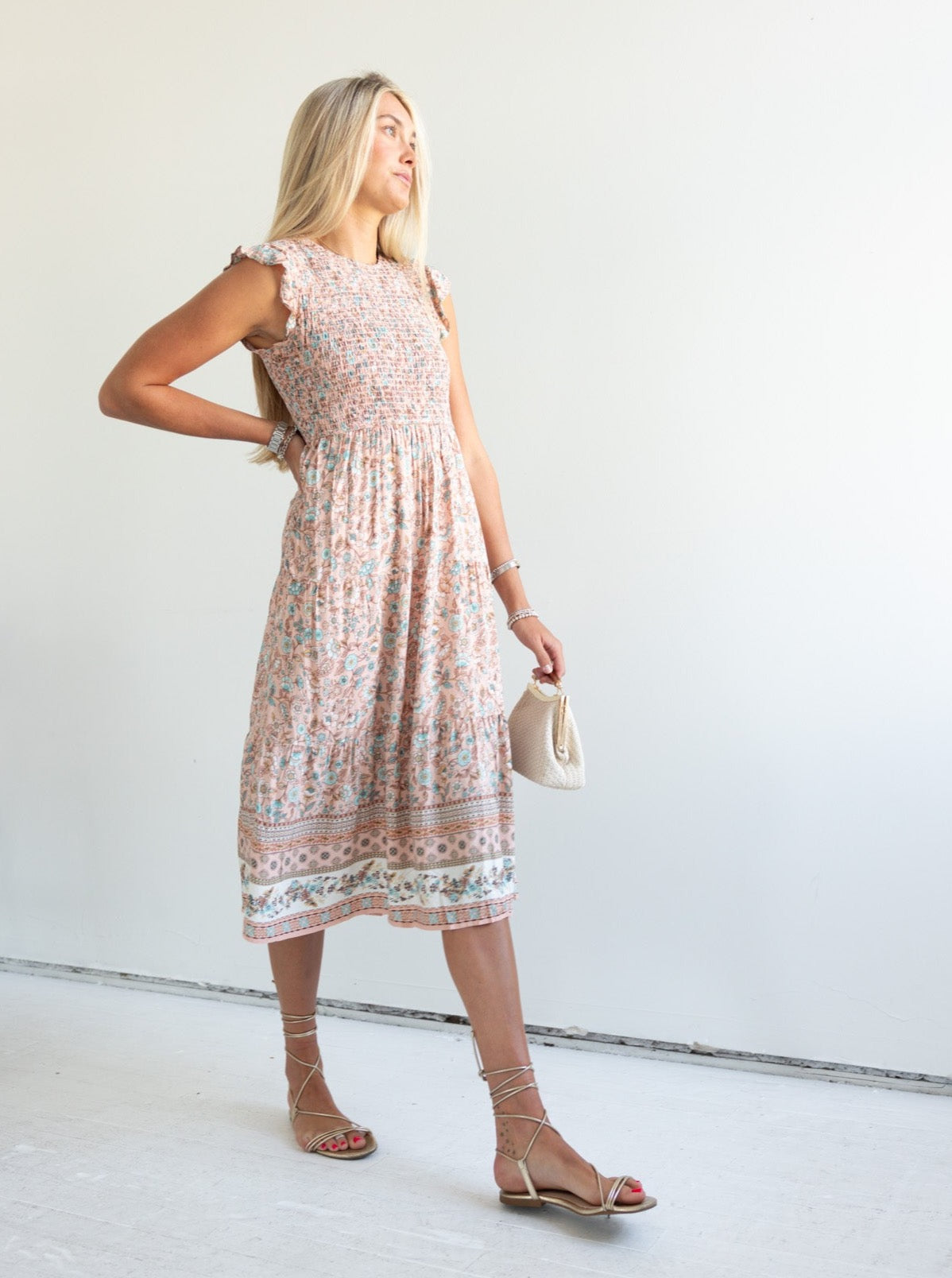 Norah Smocked Dress - Image 2