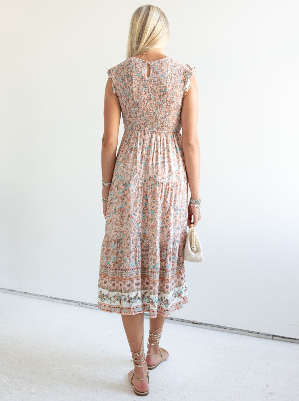 Norah Smocked Dress - Image 3