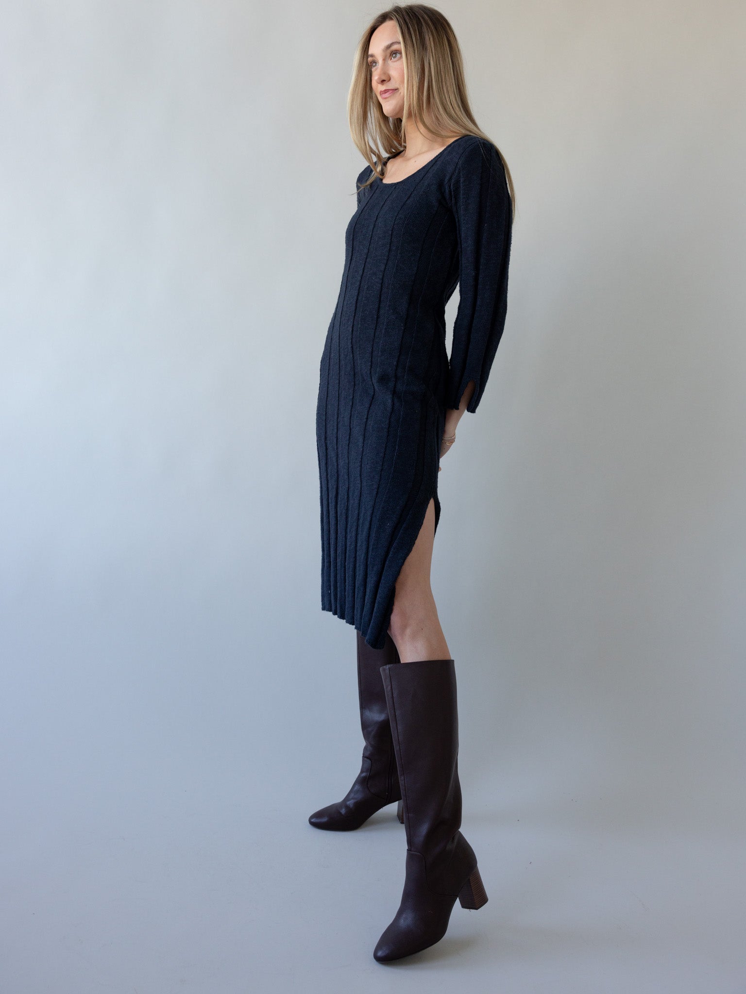 Andrea Knit Dress - Image 2