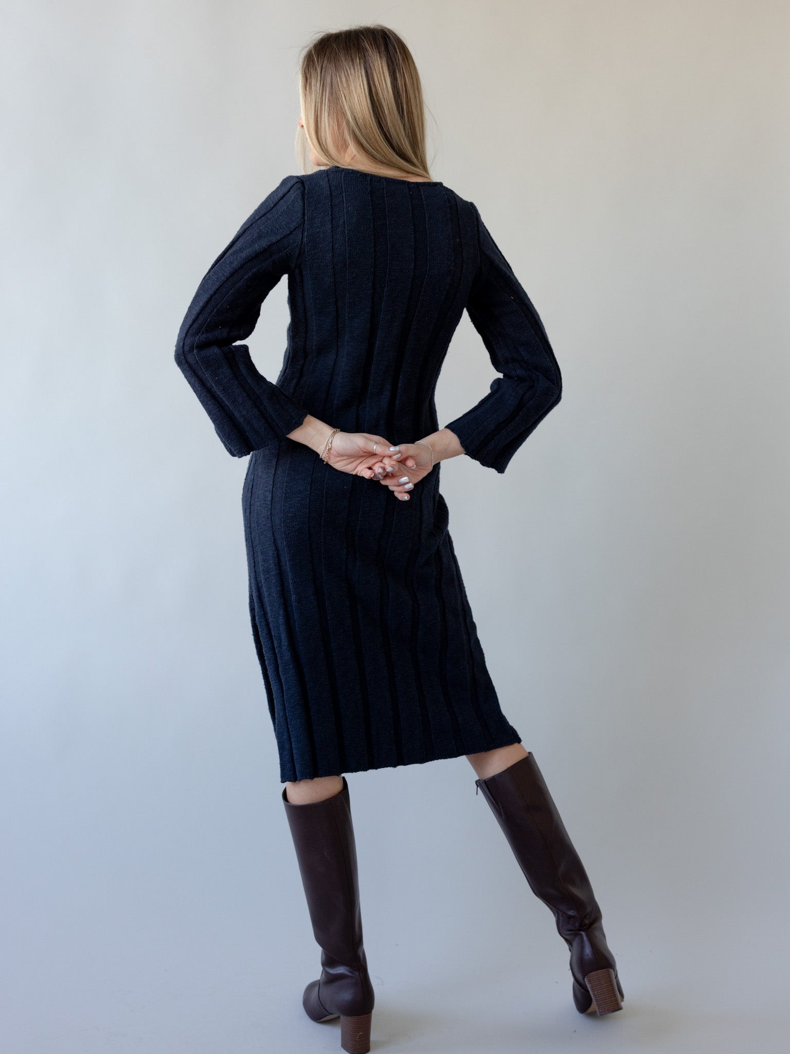 Andrea Knit Dress - Image 3