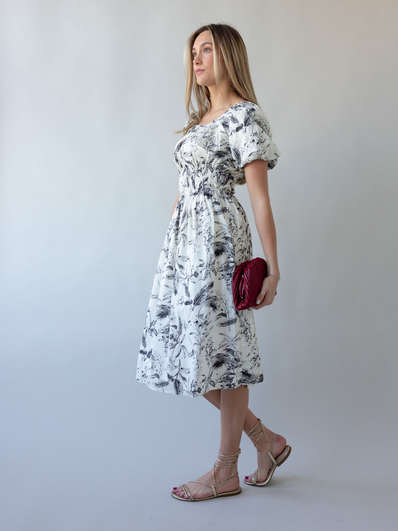 Simone Floral Dress - Image 2