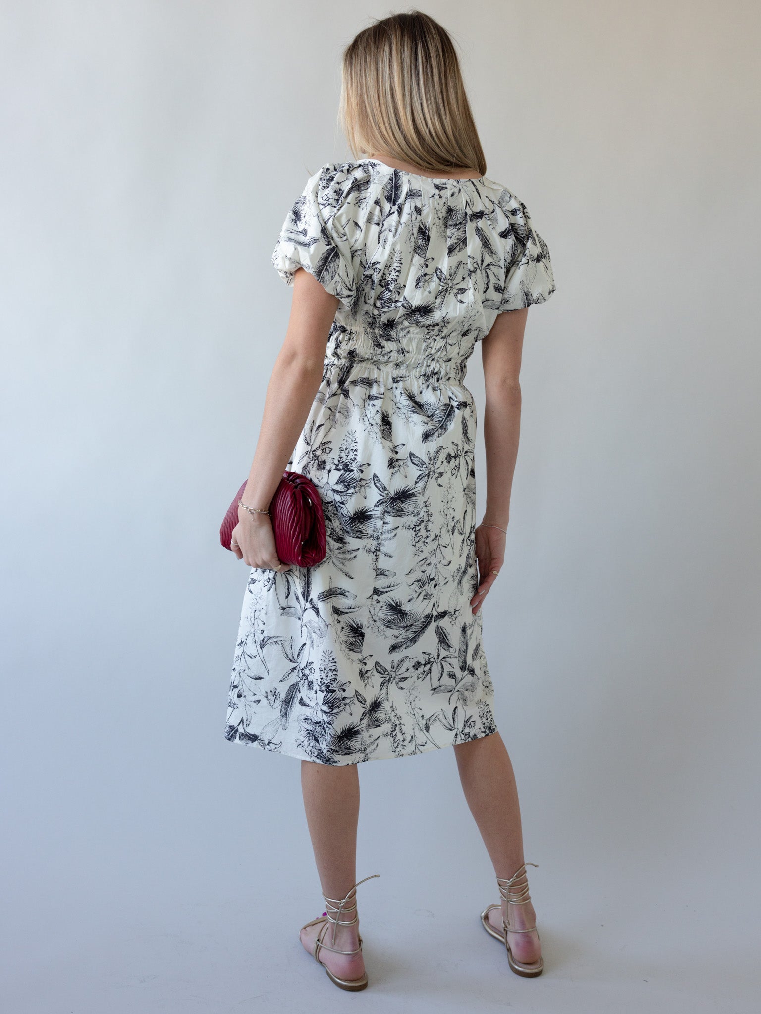 Simone Floral Dress - Image 3