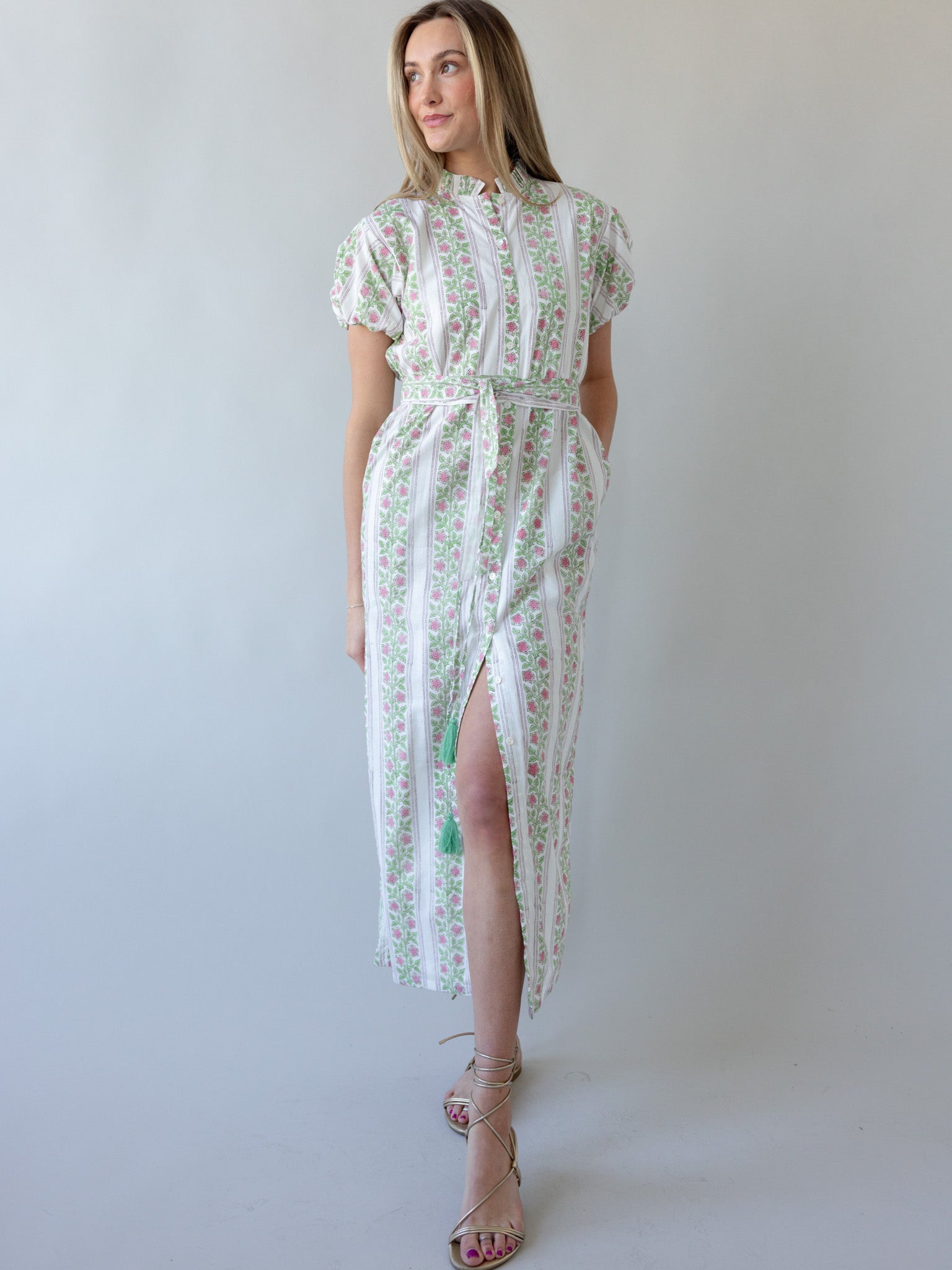 Maison De Frederic Pink Maxi Dress - Image 2