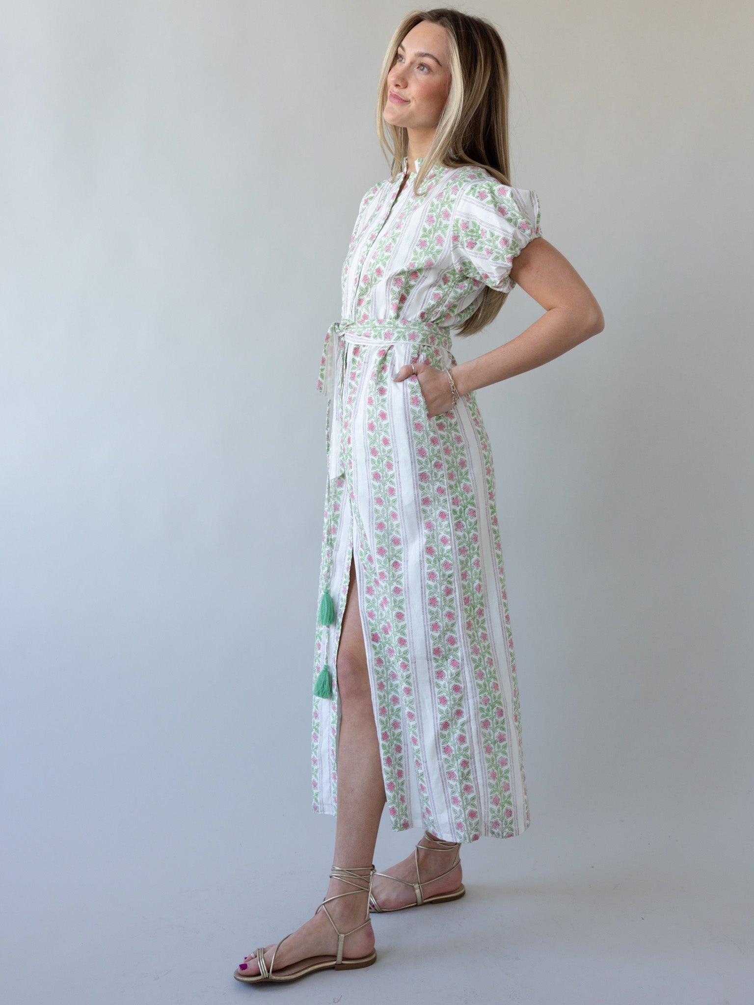 Maison De Frederic Pink Maxi Dress - Image 3