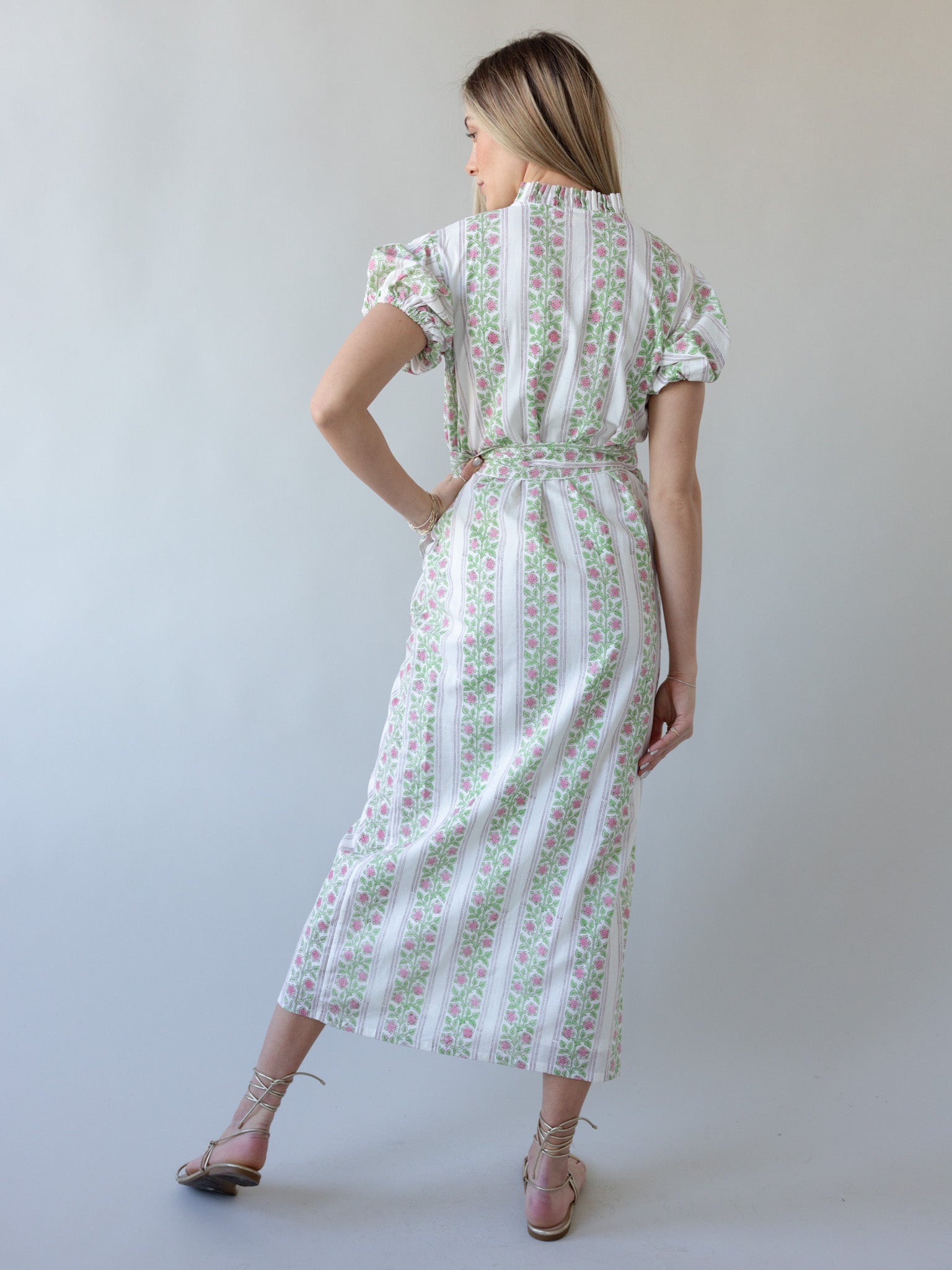 Maison De Frederic Pink Maxi Dress - Image 4