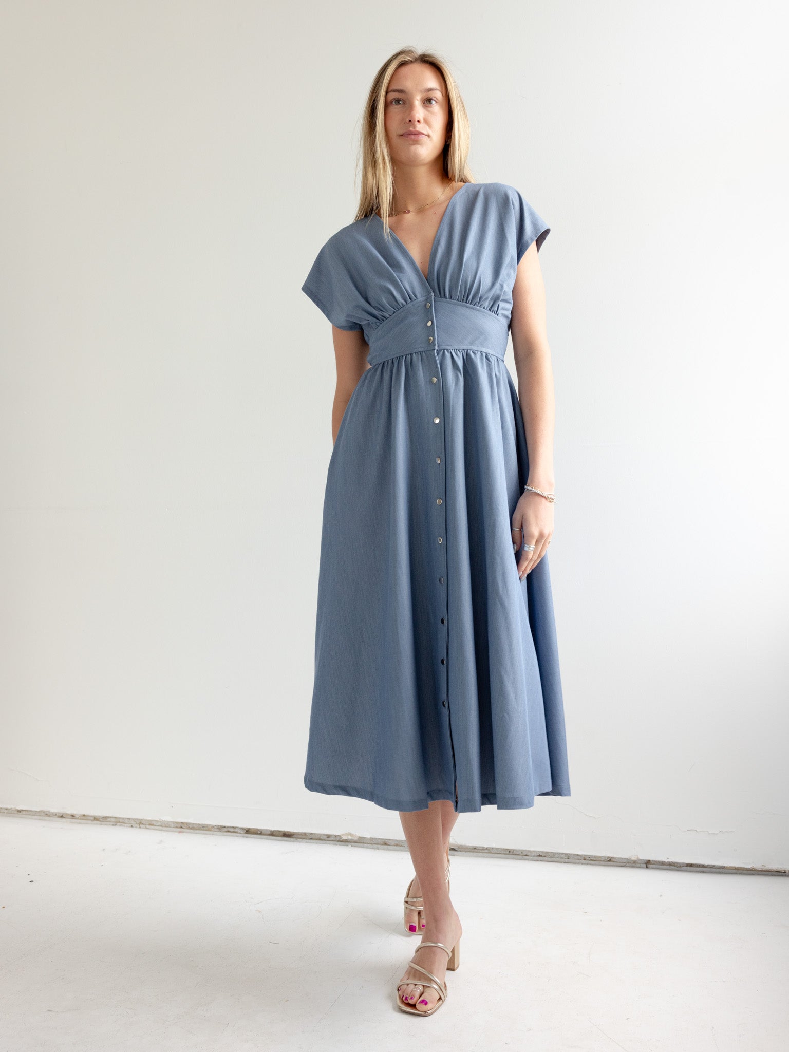 Vega Chambray Dress - Image 3