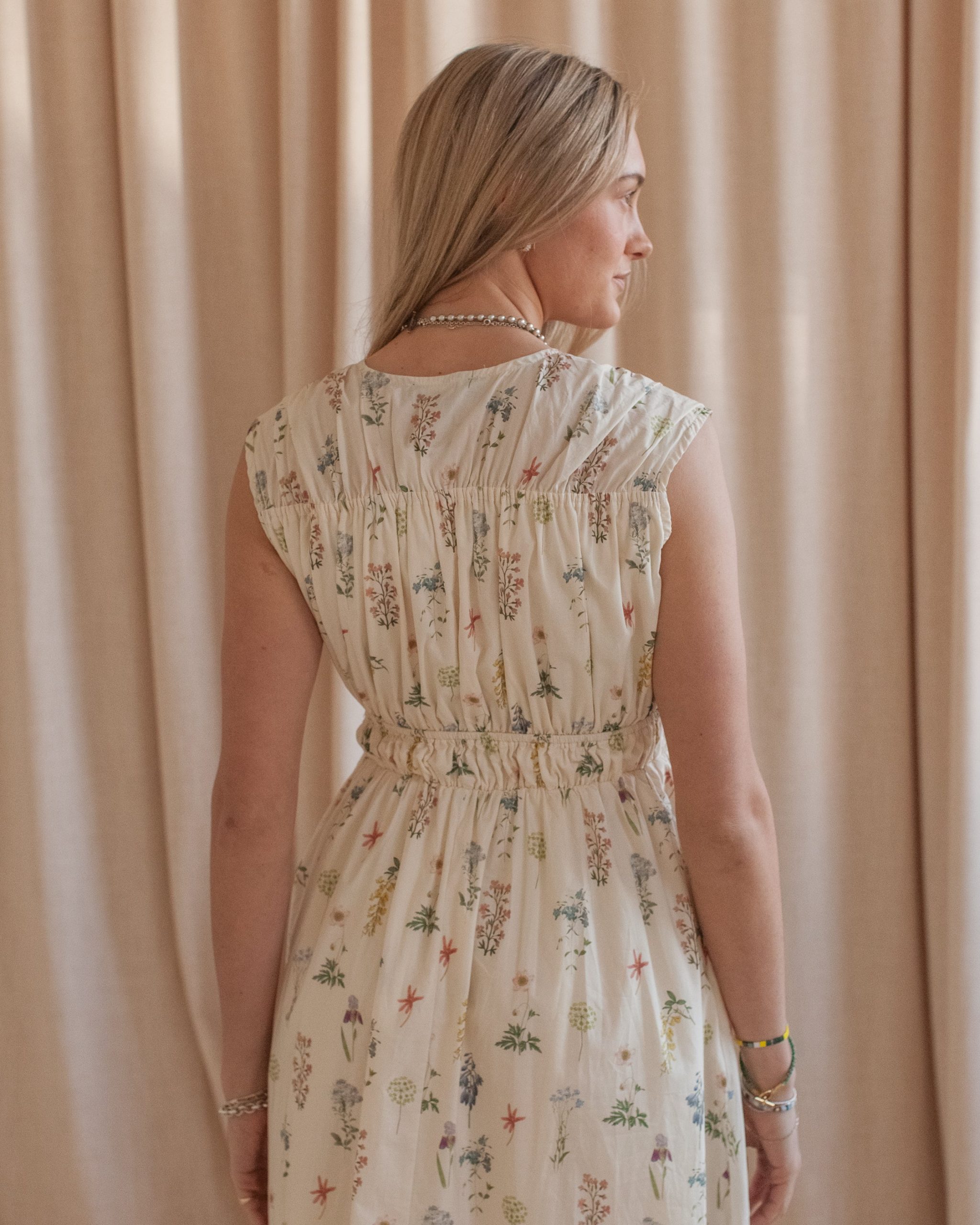 Cecilia Floral Midi Dress - Image 3
