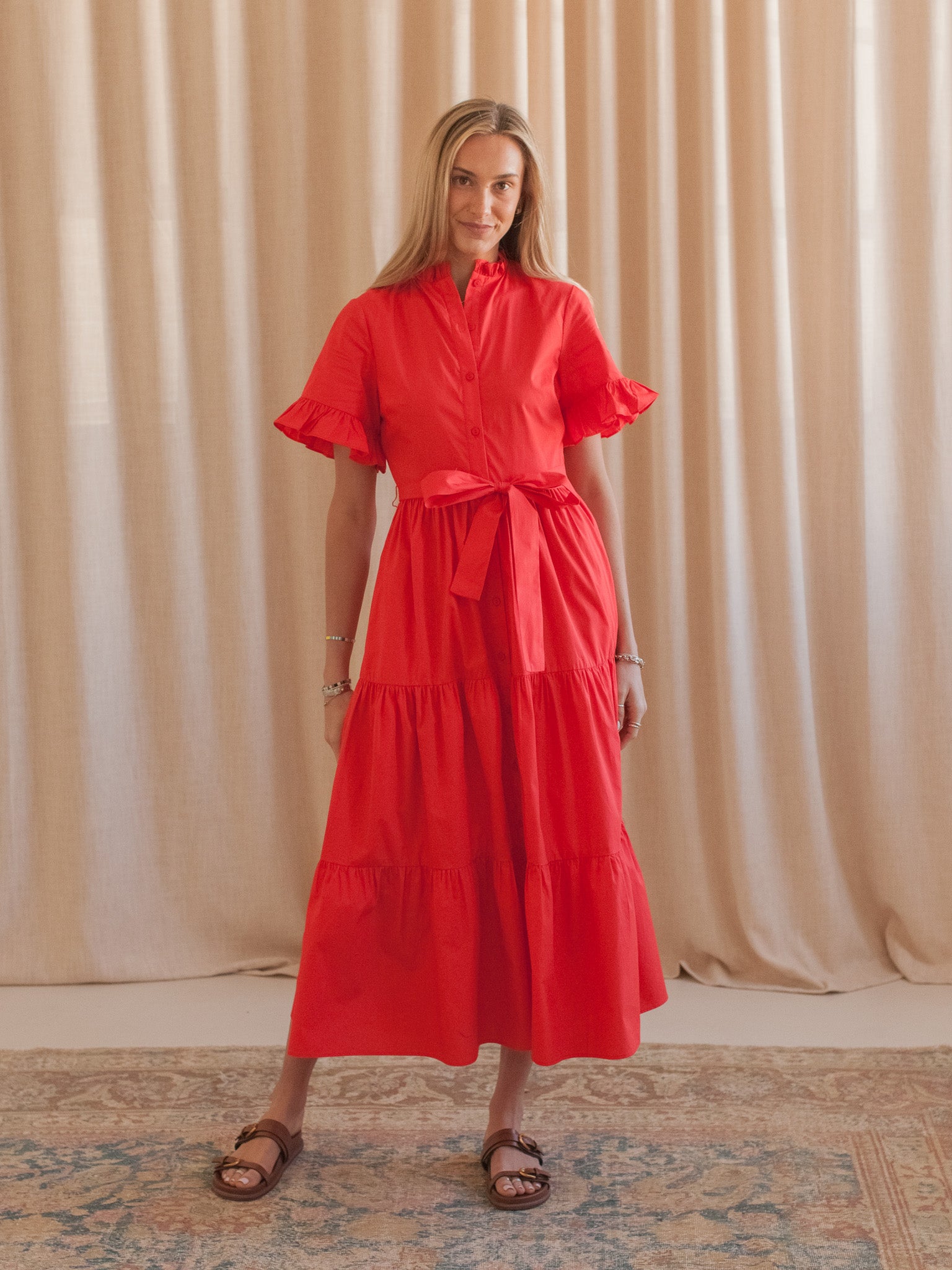 Sintra Red Dress