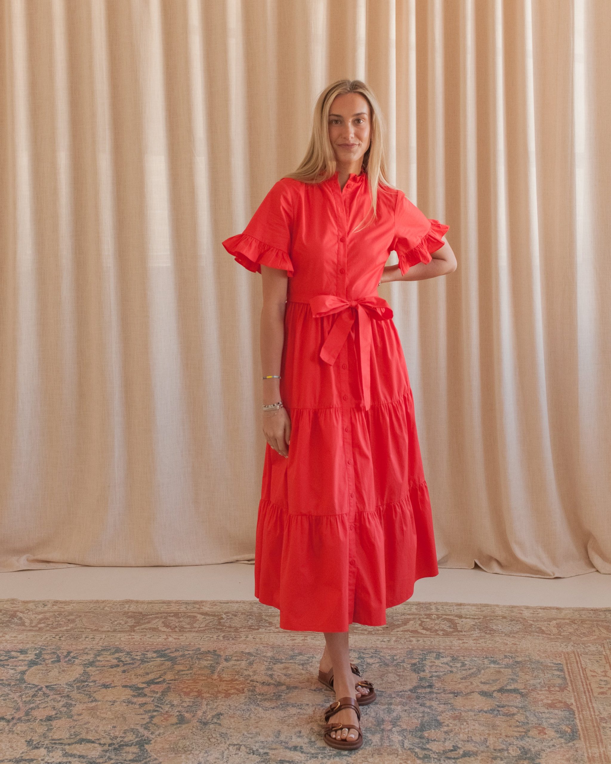Sintra Red Dress - Image 2