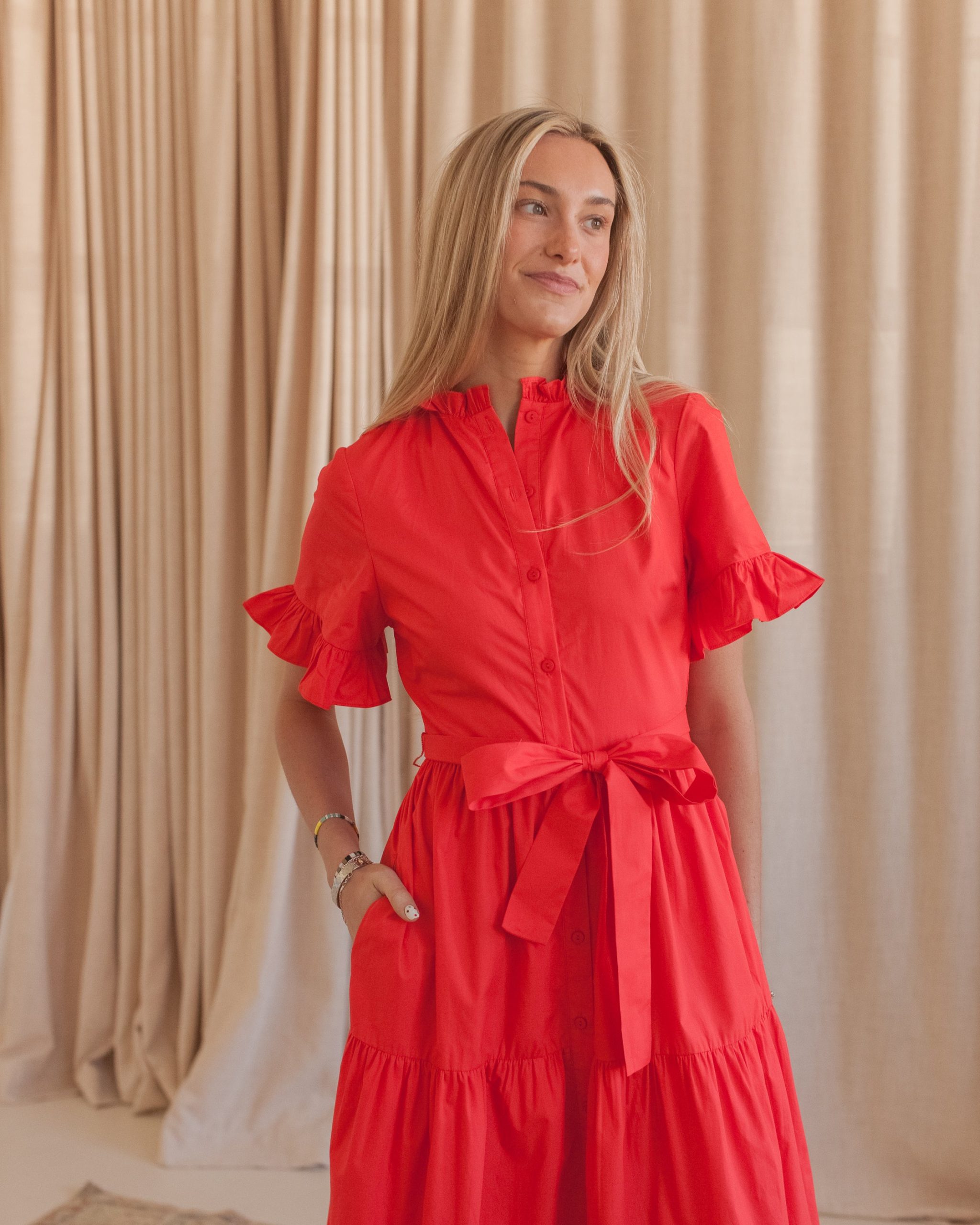 Sintra Red Dress - Image 4
