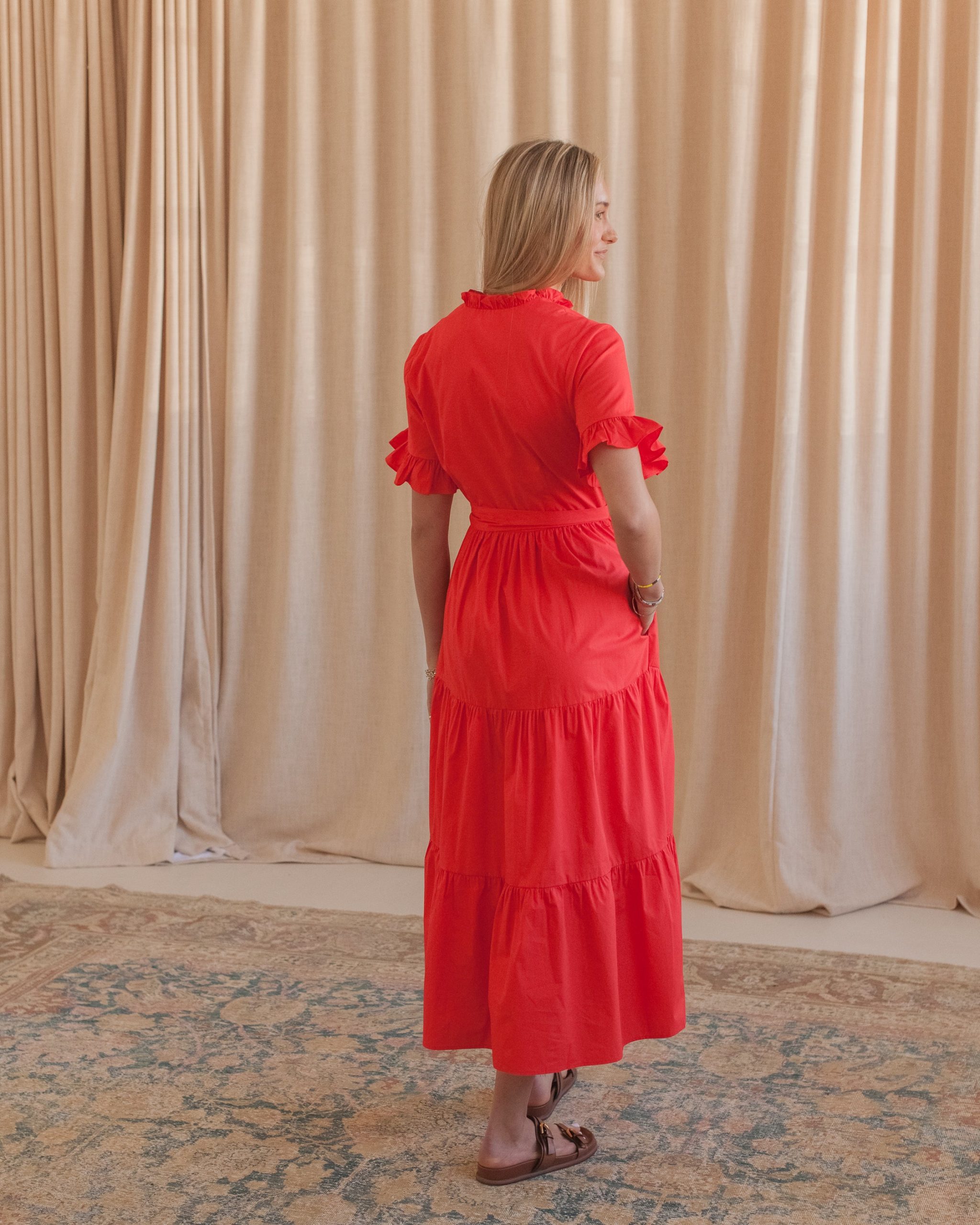 Sintra Red Dress - Image 5