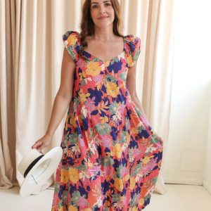 Sintra Flutter Dress