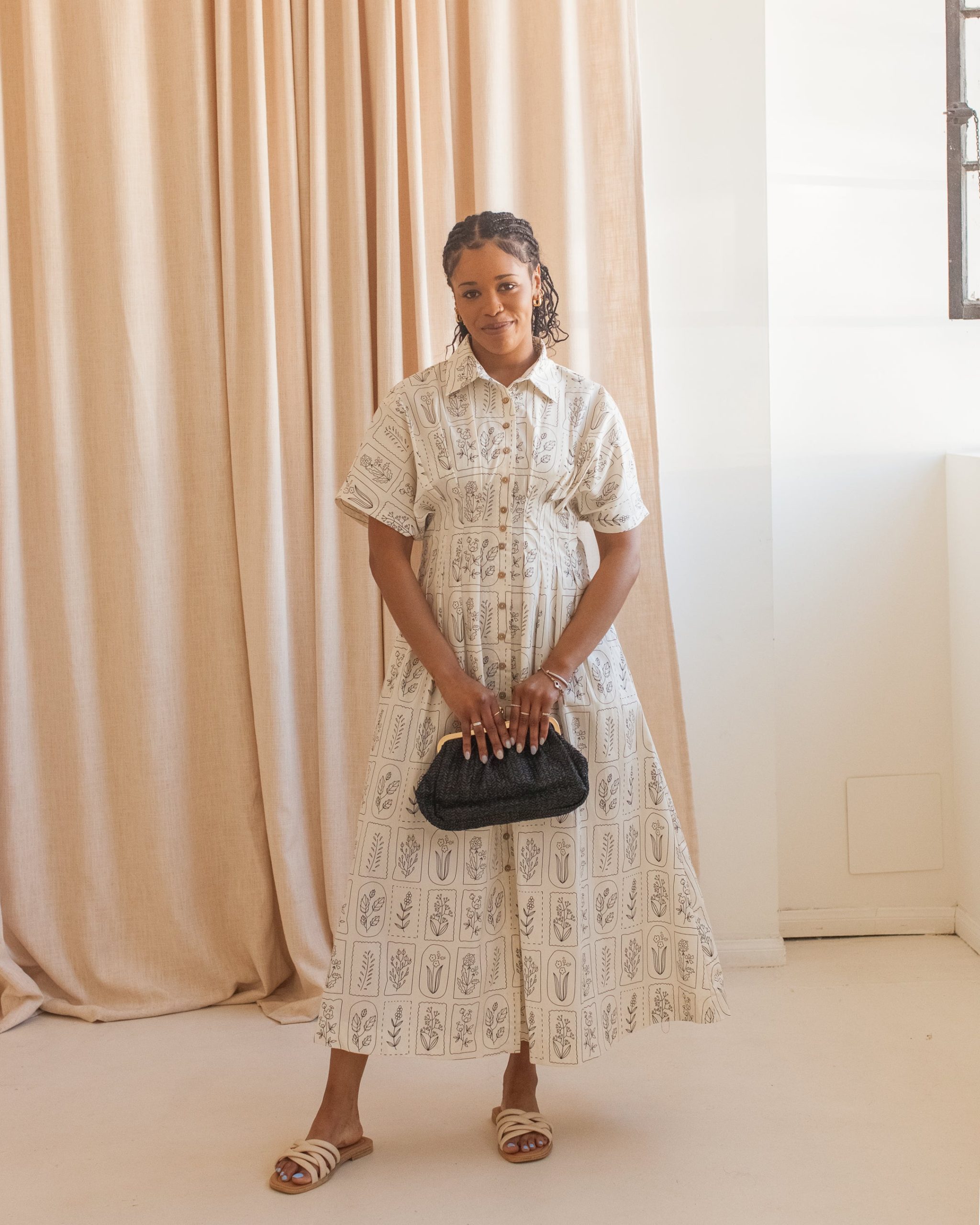 Rosalie Floral Shirtdress - Image 3