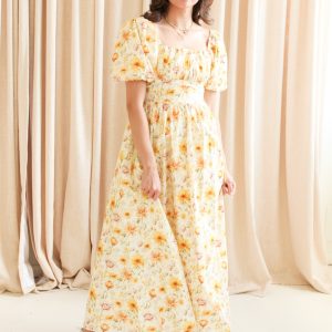 Bamford Puff Sleeve Dress