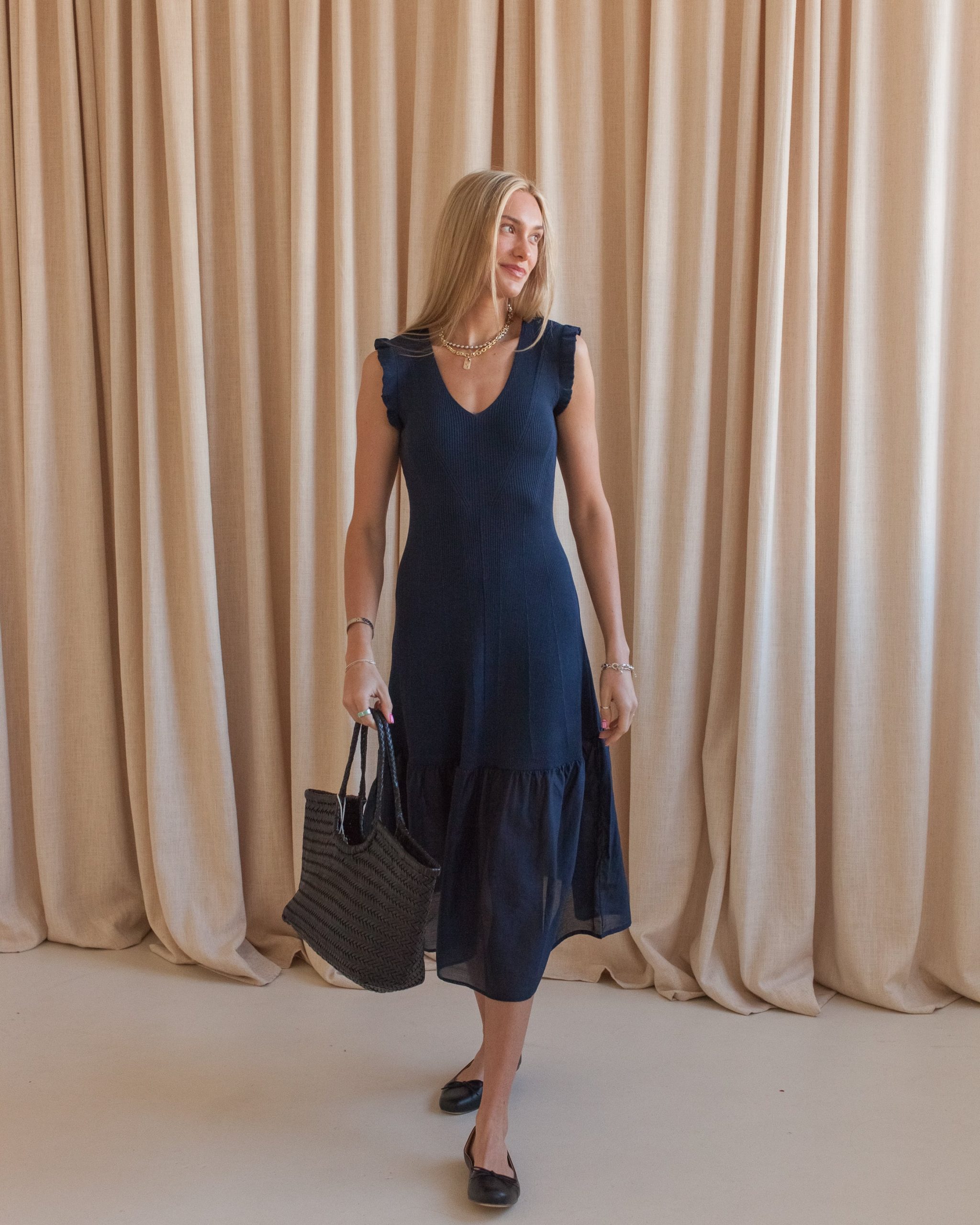 Misha Knit Midi Dress - Image 2