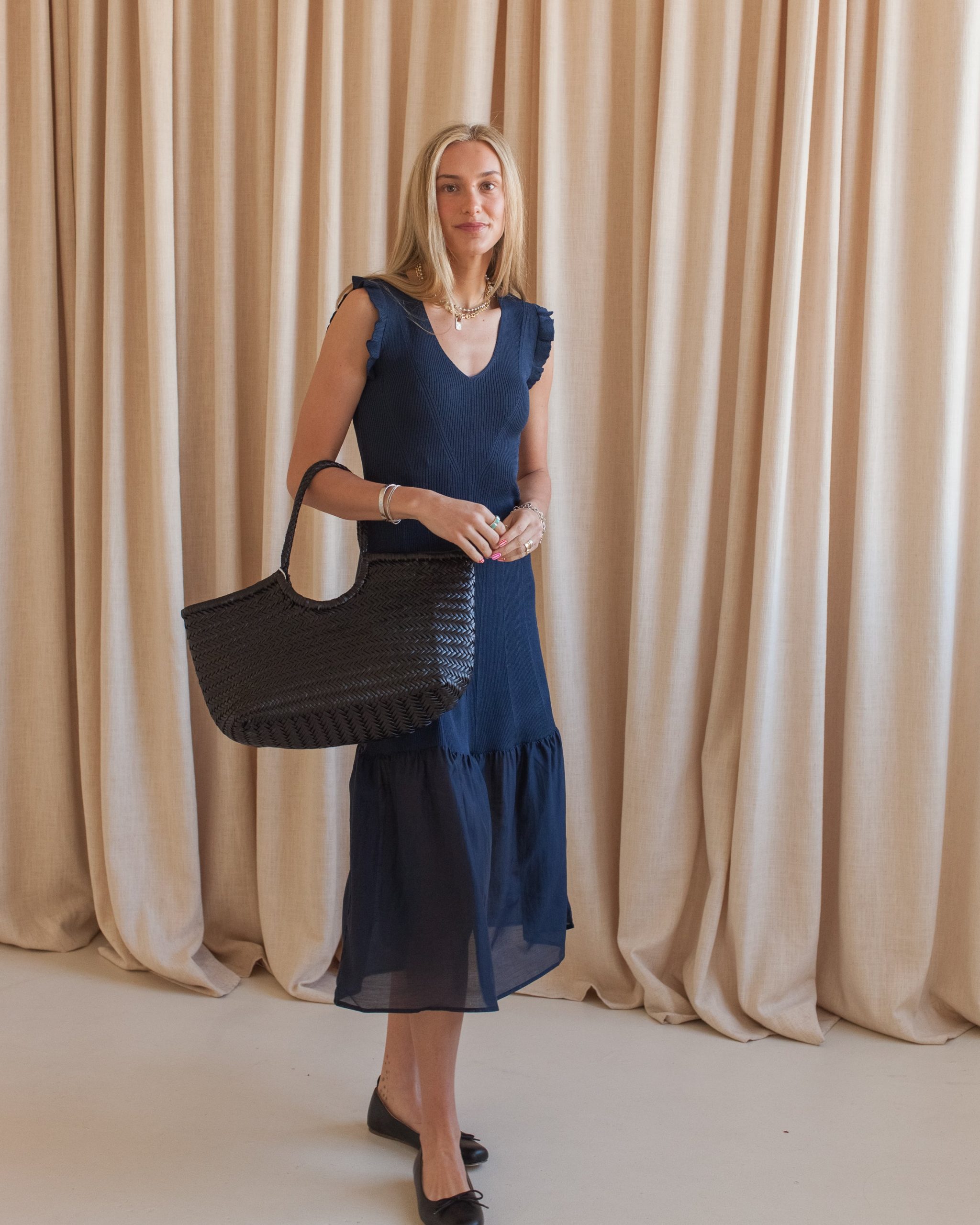 Misha Knit Midi Dress - Image 3