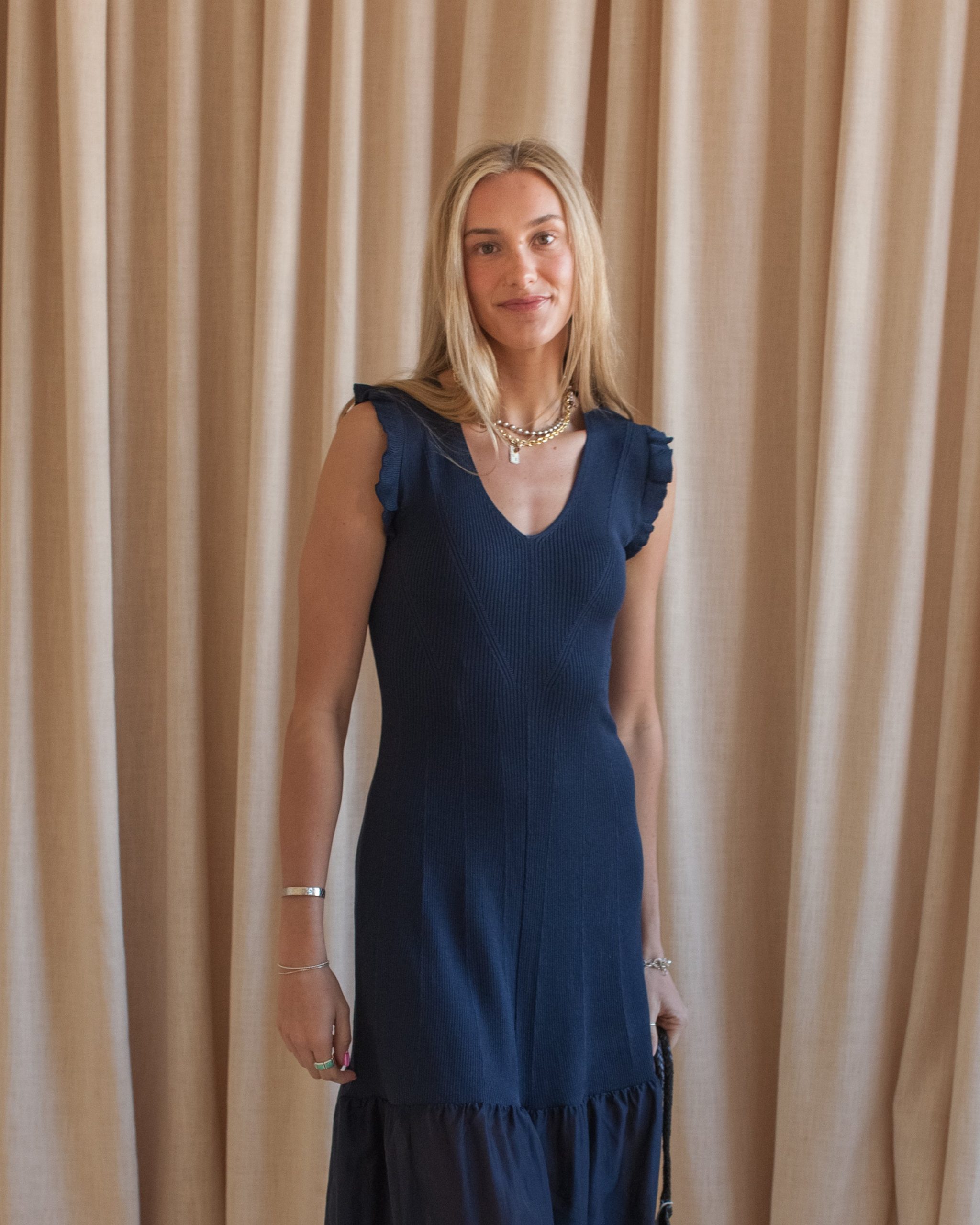 Misha Knit Midi Dress - Image 4