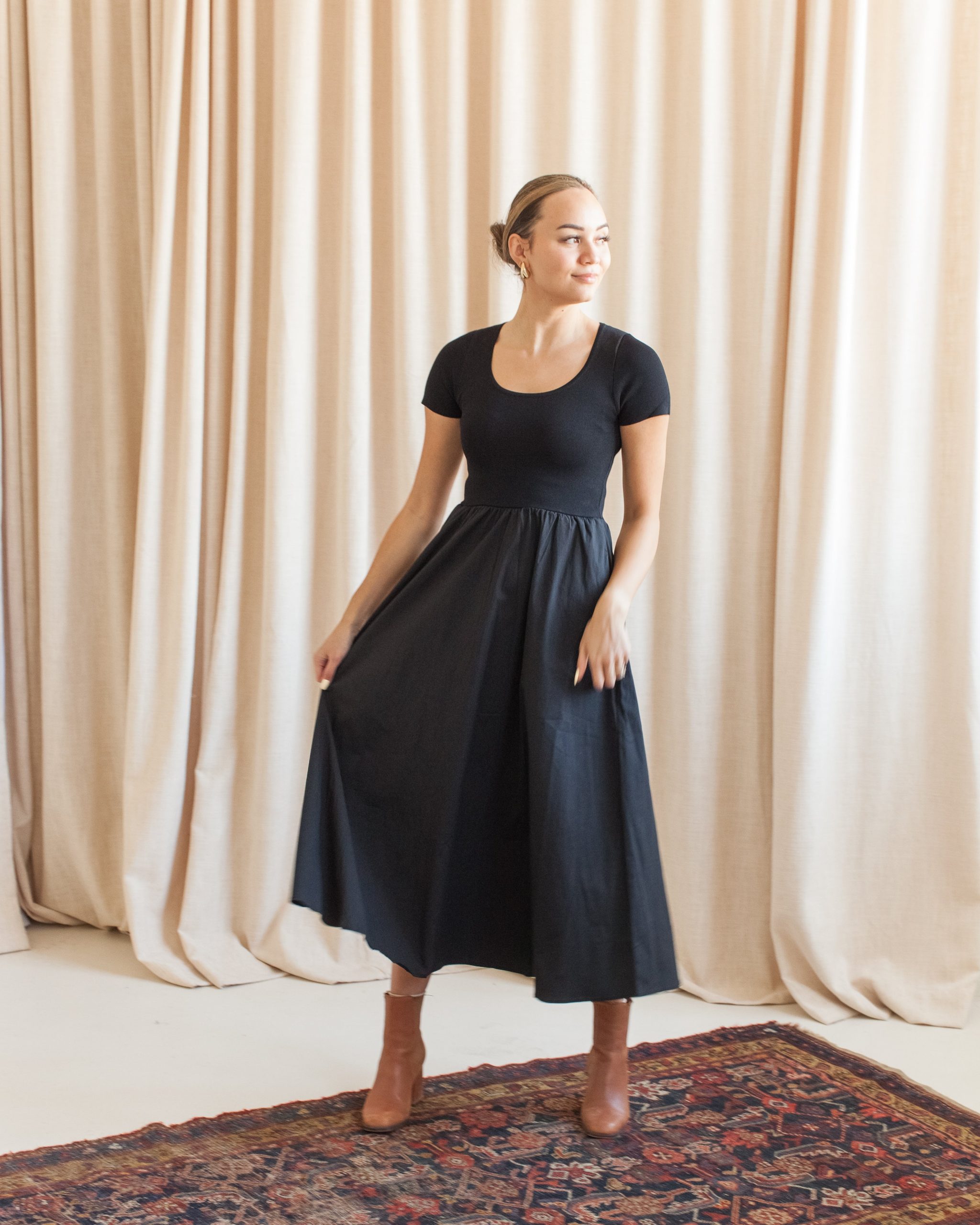 Sasha Dress - Black - Image 5