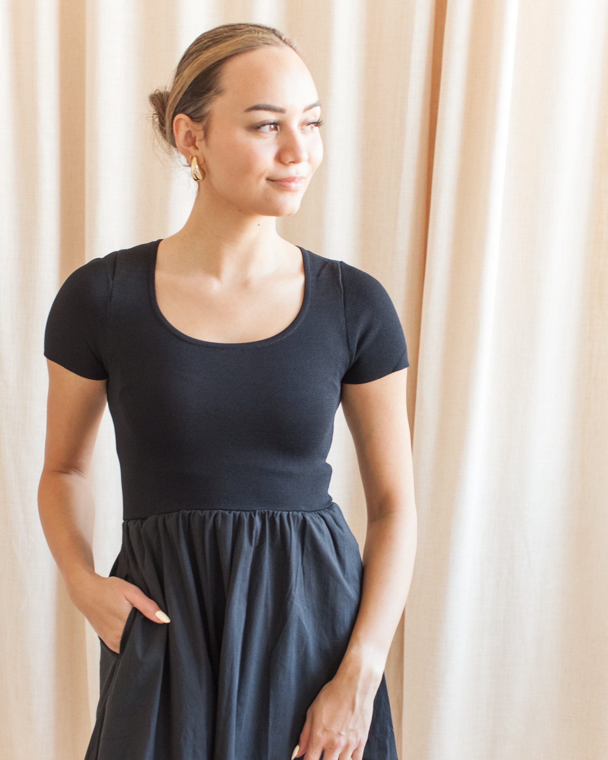 Sasha Dress - Black - Image 2