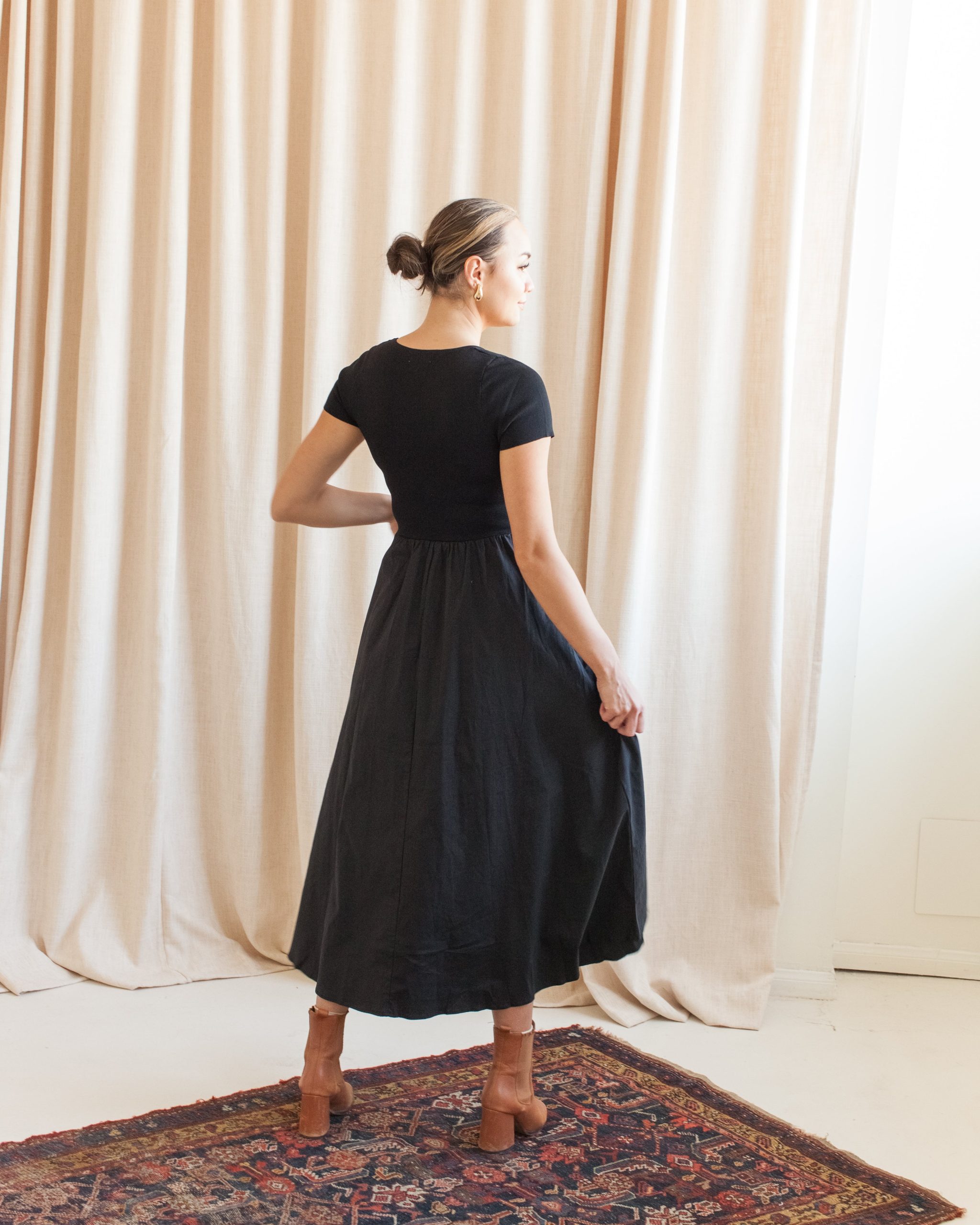 Sasha Dress - Black - Image 4