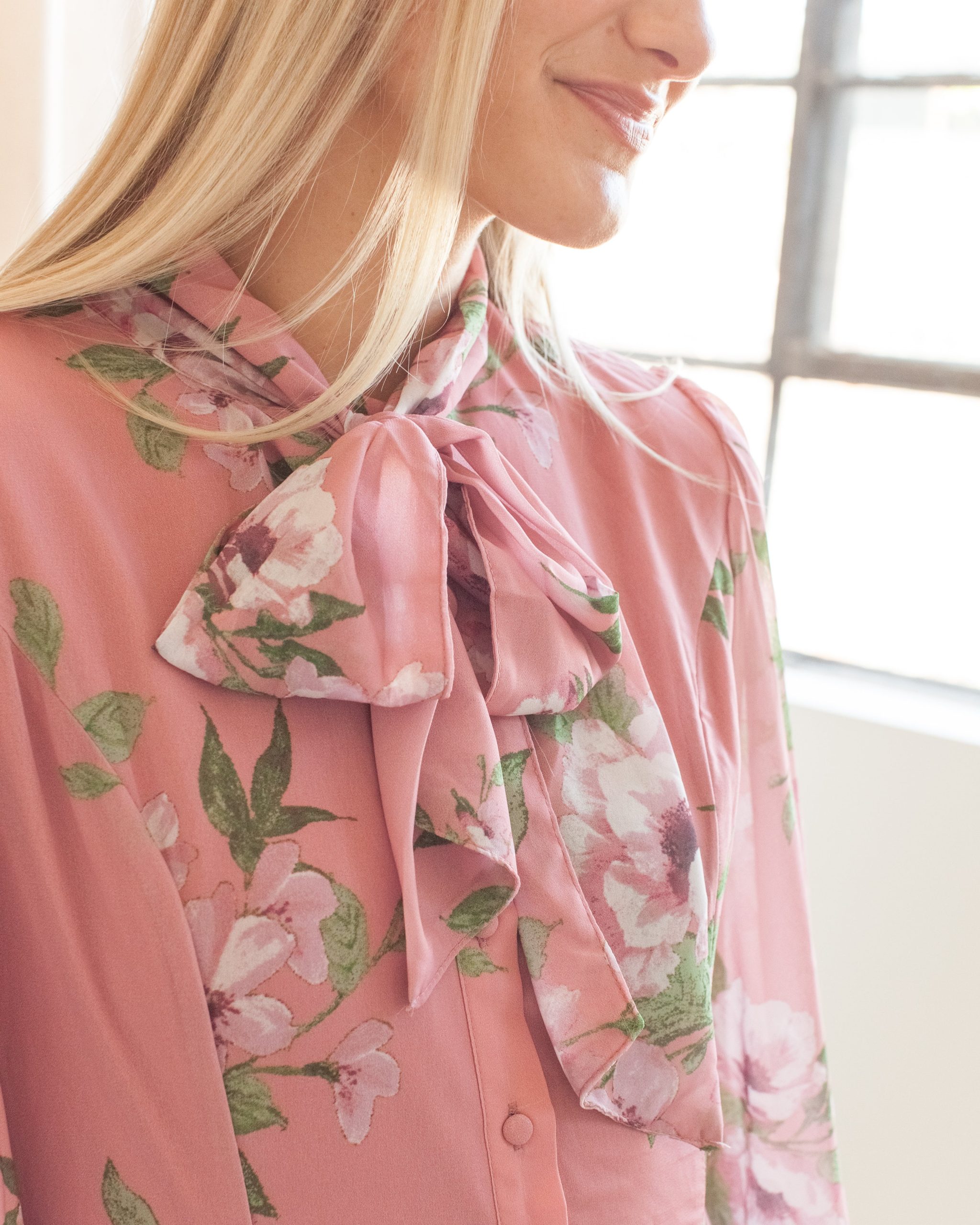 Elaine Floral Midi Dress - Image 4