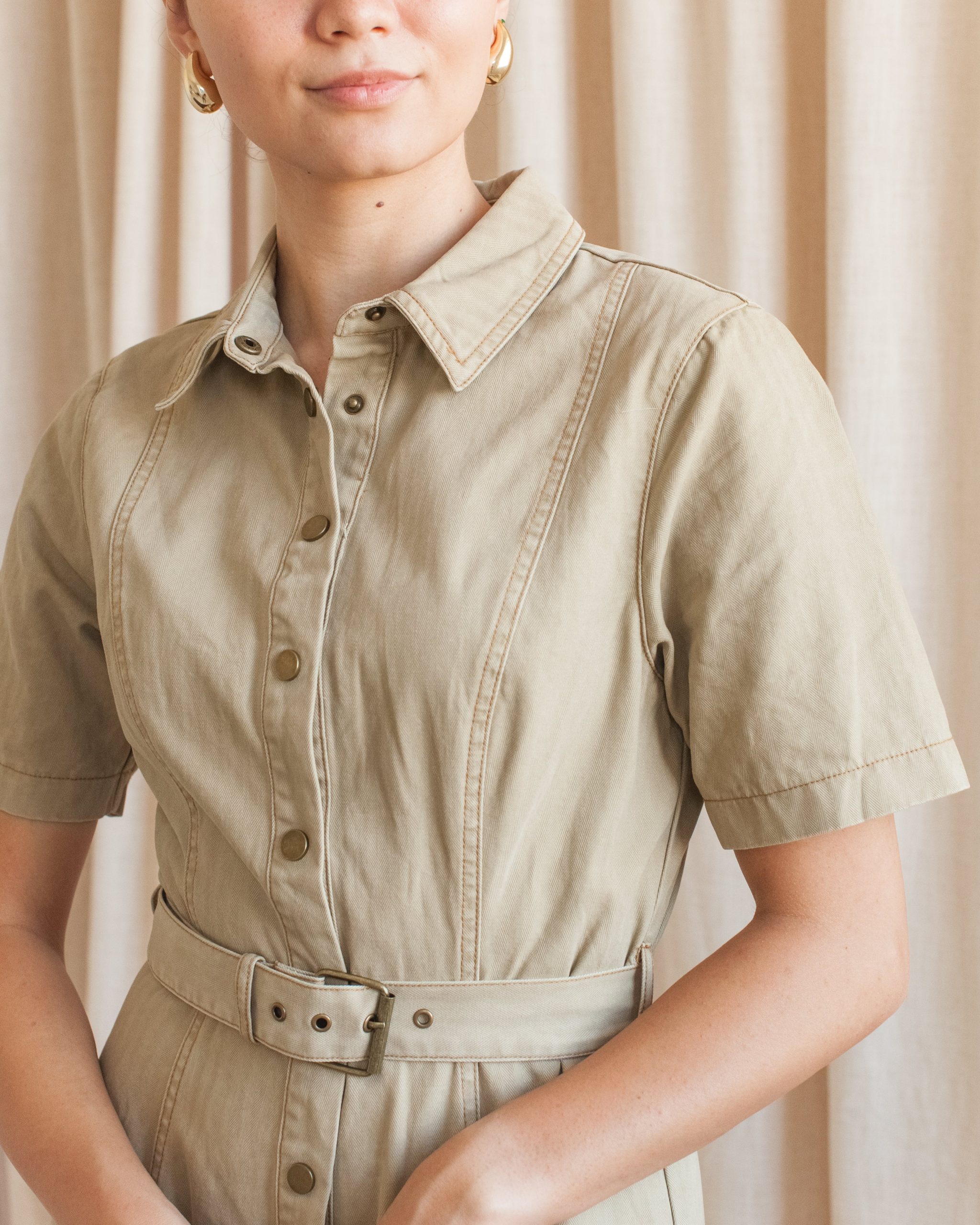 Felicity Belted Midi Dress - Image 4