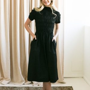 Eleanor Smocked Midi Dress