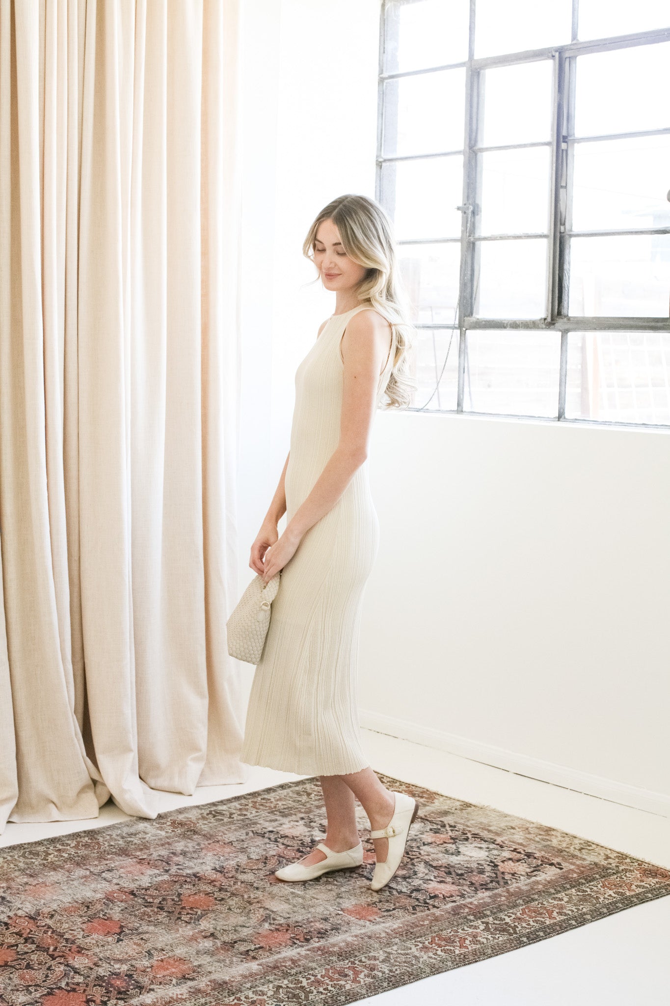 Cameron Knit Midi Dress - Image 2