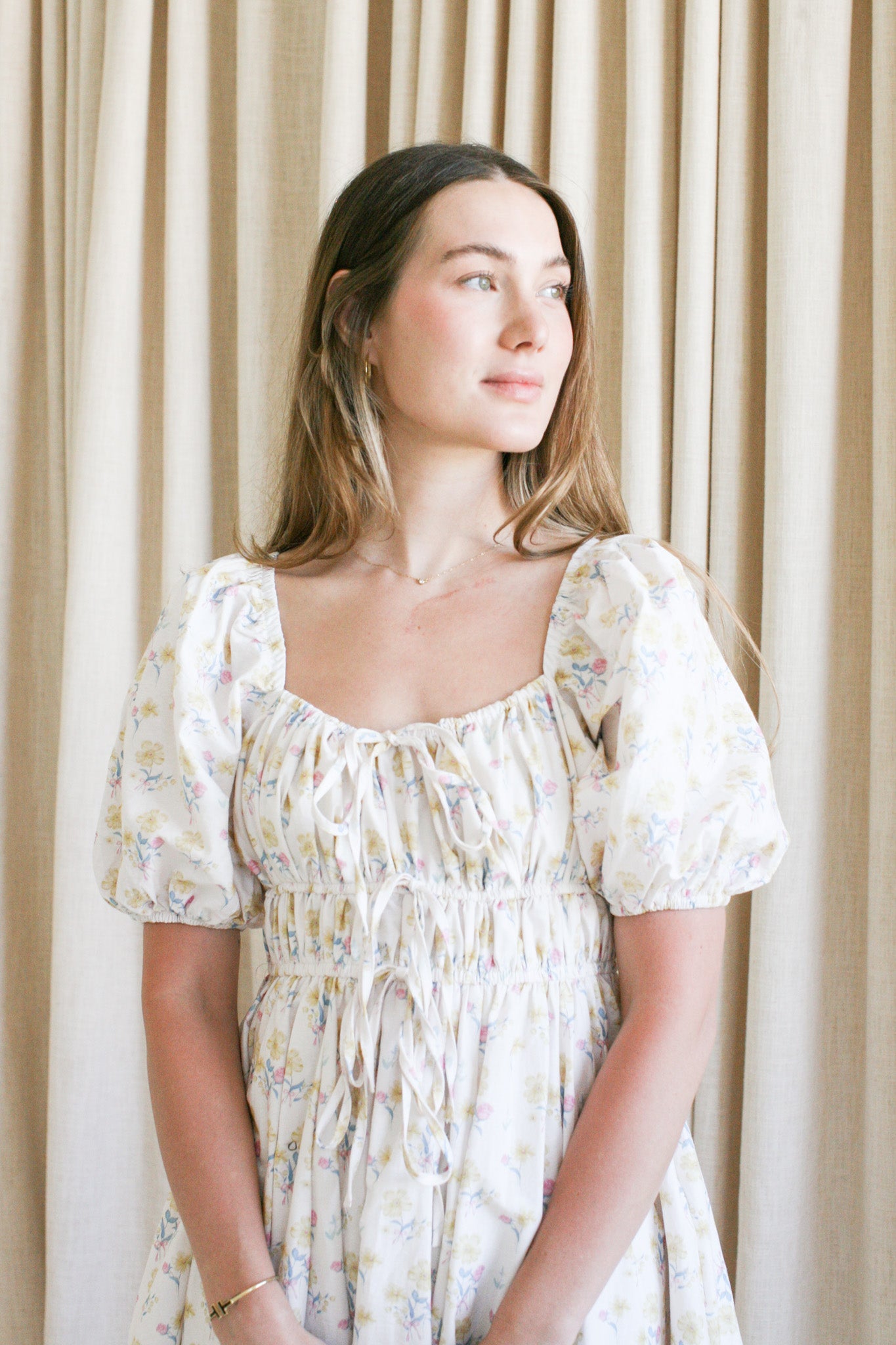 Libby Floral Midi Dress - Image 2