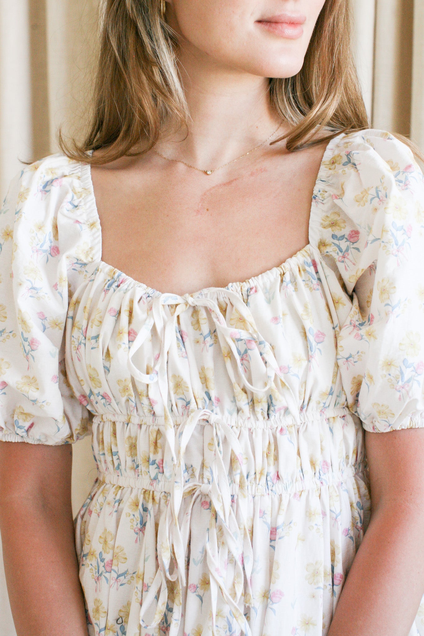 Libby Floral Midi Dress - Image 3